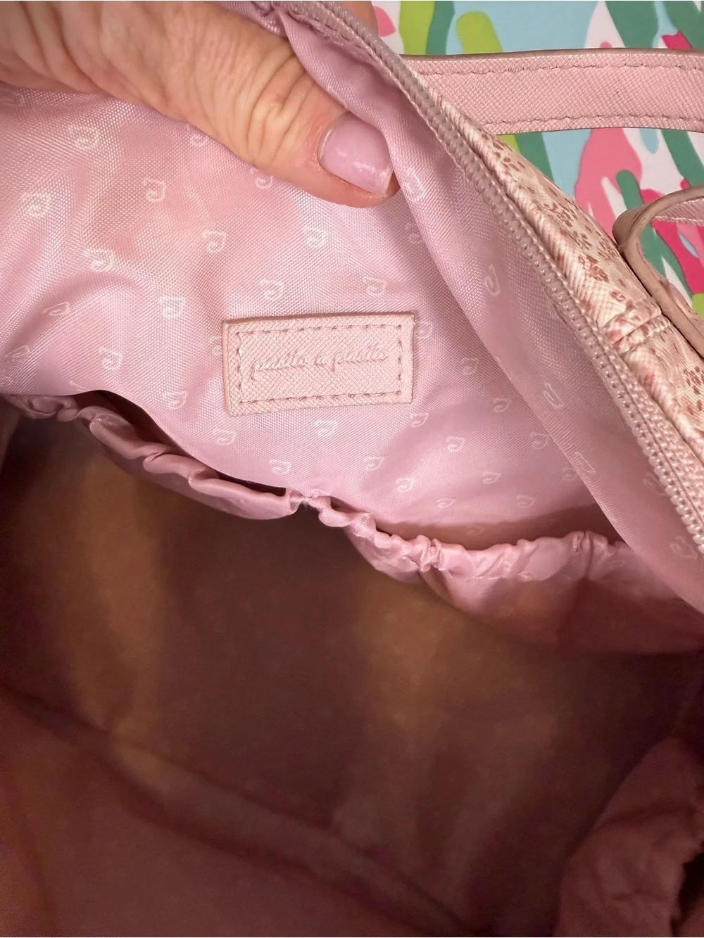 Pasito a Pasito Flower Mellow Diaper Bag